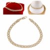 3749 Bransoletka elegancka złota 19cm pozłacana 14k Xuping