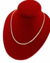 02004 Złoty łańcuszek 55cm 3,8mm pozłacany 18k Xuping 