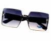 ok16 Damskie okulary przeciwsłoneczne ozdobne lato wakacje UV400