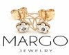 эксклюзивные серьги с позолотой swarovski
