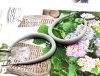Серьги летние неоновые подвесные