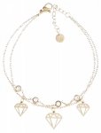 BRACELET GOLD CELEBRITY NEREZOVÁ OCEL