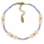 BRACELET GOLD CELEBRITY NEREZOVÁ OCEL