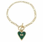 BRACELET GOLD CELEBRITY NEREZOVÁ OCEL