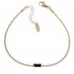 BRACELET GOLD CELEBRITY NEREZOVÁ OCEL