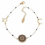 ARMBAND GOLD CELEBRITY EDELSTAHL