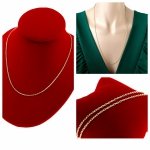 Goldene Kette Celebrity Vergoldete Halskette 14K XUPING