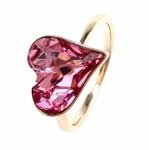 gold ring 16,60mm. gold-plated engagement xuping