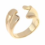 gold ring 16,60mm. gold-plated engagement xuping