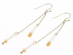 EARRINGS SILVER STAINLESS STEEL CELEBRITY