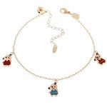 gold bracelet for a gold-plated leg