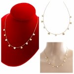 GOLD CHAIN NECKLACE celebrity STAINLESS STEEL