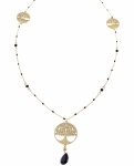 GOLD CHAIN NECKLACE celebrity STAINLESS STEEL