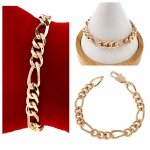gold bracelet for a gold-plated leg