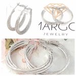 gold plated earrings with exclusive cubic zirconia
