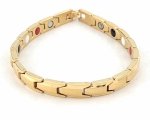 BRACELET GOLD CELEBRITY STAINLESS STEEL