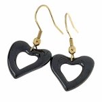 gold earrings made of stainless steel