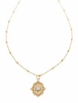 GOLD CHAIN NECKLACE celebrity STAINLESS STEEL