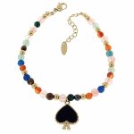 BRACELET GOLD CELEBRITY STAINLESS STEEL