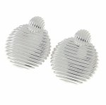 3064 Srebrne kolczyki pozłacane białym złotem Xuping wiszące 