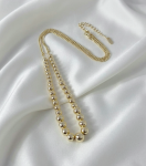 785a Złoty łańcuszek naszyjnik 45+5cm pozłacany 14k 