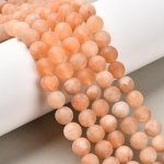 950a Jadeit kamień naturalny 8mm pasmo 38cm