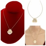 491 Złoty łańcuszek naszyjnik 46+5 stal chirurgiczna 316L rozgwiazda lato plaża wakacje