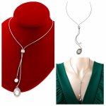 1231 Srebrny łańcuszek stal chirurgiczna 43+5 celebrytka naszyjnik 