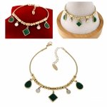 4230 Bransoletka złota 17+3 stal chirurgiczna 316L nierdzewna