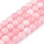 3346a Jadeit beczkowaty kamień naturalny 10mm pasmo 38cm