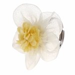 3780 Pierścionek regulowany kwiatek lato wakacje kwiat rozmiar uniwersalny