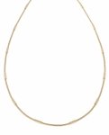 1167 Złoty łańcuszek 46cm 1,6mm stal chirurgiczna rose gold