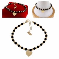 BRACELET GOLD CELEBRITY STAINLESS STEEL 