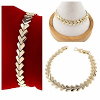 gold-plated 18k gold bracelet 