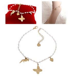 BRACELET GOLD CELEBRITY NEREZOVÁ OCEL
