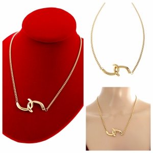 GOLDEN CHAIN CELEBRITY NÁHRDELNÍK NEREZ