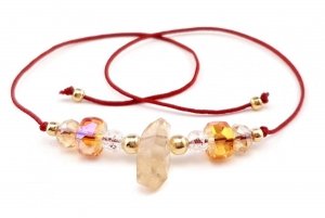 BRACELET GOLD CELEBRITY NEREZOVÁ OCEL