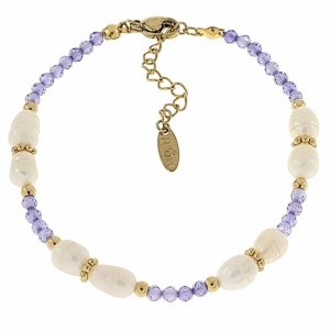 BRACELET GOLD CELEBRITY NEREZOVÁ OCEL