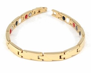 BRACELET GOLD CELEBRITY NEREZOVÁ OCEL
