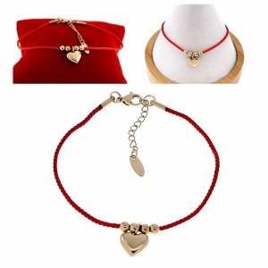 BRACELET GOLD CELEBRITY NEREZOVÁ OCEL