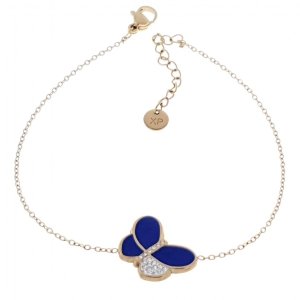BRACELET GOLD CELEBRITY NEREZOVÁ OCEL