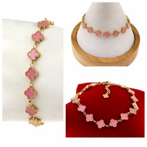 BRACELET GOLD CELEBRITY NEREZOVÁ OCEL