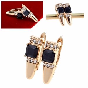 exklusive swarovski vergoldete ohrringe
