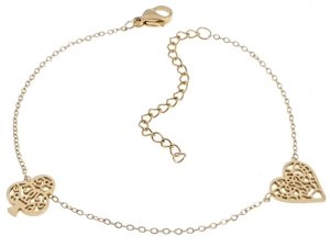 ARMBAND GOLD CELEBRITY EDELSTAHL