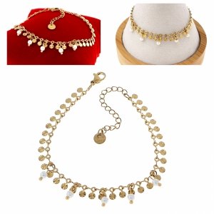 ARMBAND GOLD CELEBRITY EDELSTAHL