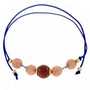 ARMBAND GOLD CELEBRITY EDELSTAHL