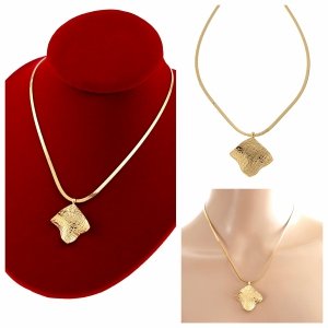 GOLDENE KETTENFESTIGKEITS-HALSKETTE EDELSTAHL