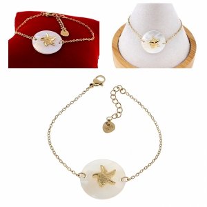 ARMBAND GOLD CELEBRITY EDELSTAHL
