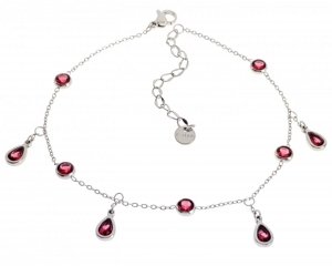 ARMBAND, SILBER CELEBRITY EDELSTAHL