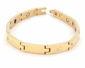 ARMBAND GOLD CELEBRITY EDELSTAHL